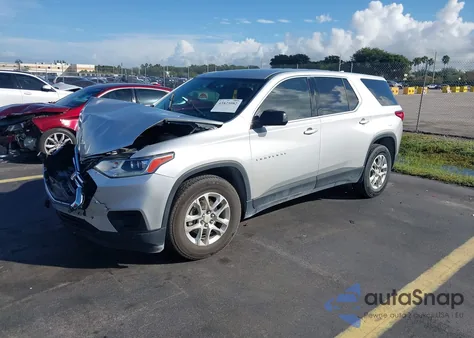 2019 Chevrolet Traverse Ls from USA, damaged, VIN 1GNERFKW9KJ291988